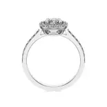 Pierścionek zaręczynowy z diamentem